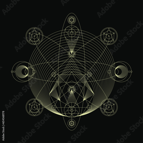 Sacred Geometry Vector & Geoemtric Shapes