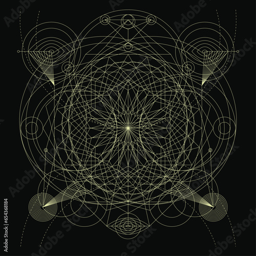Sacred Geometry Vector & Geoemtric Shapes
