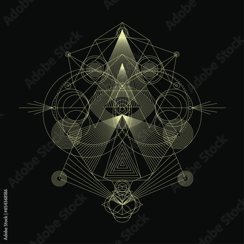 Sacred Geometry Vector & Geoemtric Shapes