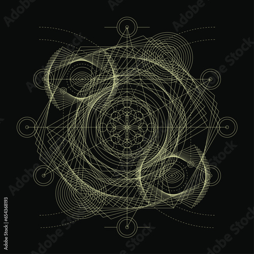 Sacred Geometry Vector & Geoemtric Shapes