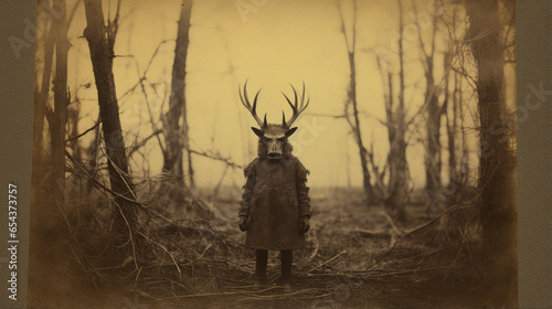 Terrifying victorian photography for desktop backgrounds, screensavers etc. © PostReality Media