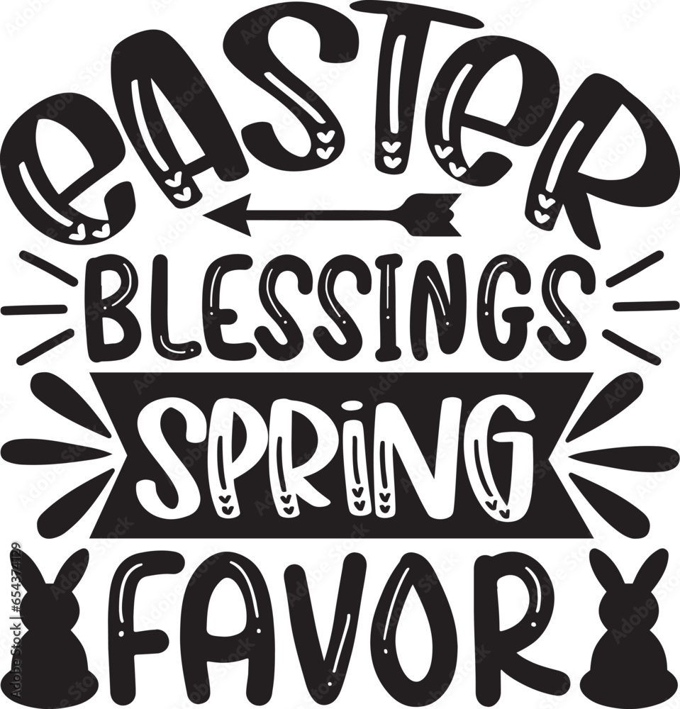 Obraz premium Easter tshirt design