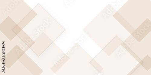 Abstract elegant and white squares pattern background texture Silver color square pattern on banner with shadow. Abstract white and grey color geometric background.