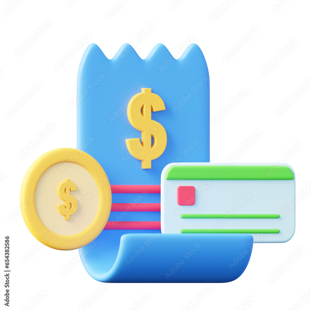 Payment 3D Icon Payment 3D Icon