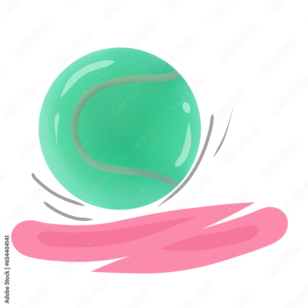 Obraz premium Tennis ball