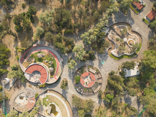 Zoo of San Juan Aragon, a lung within Mexico City, drone views