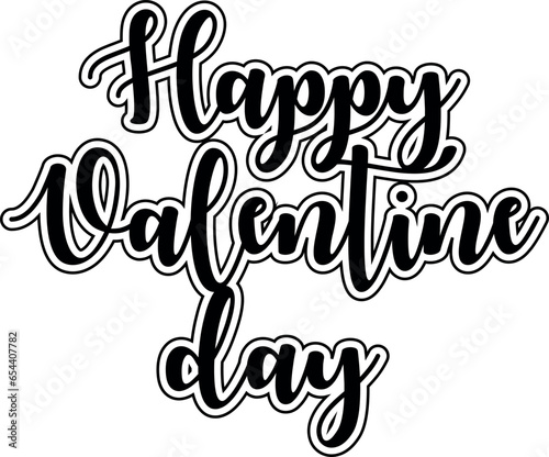 Happy valentine dat text