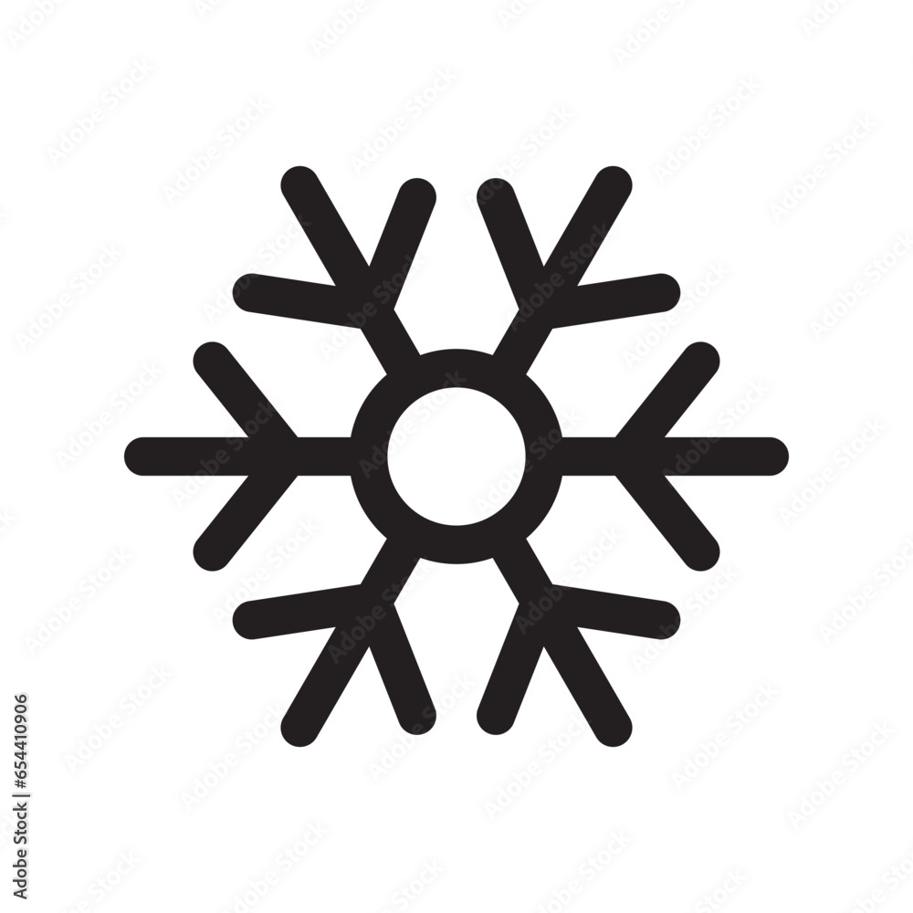 Winter snowflake vector icon. Snow flat sign design. Snowflake linear icon. Snowflake symbol pictogram. Crystal snow UX UI icon Winter snowflake vector icon. Snow flat sign design. Snowflake linear icon. Snowflake symbol pictogram. Crystal snow UX UI icon