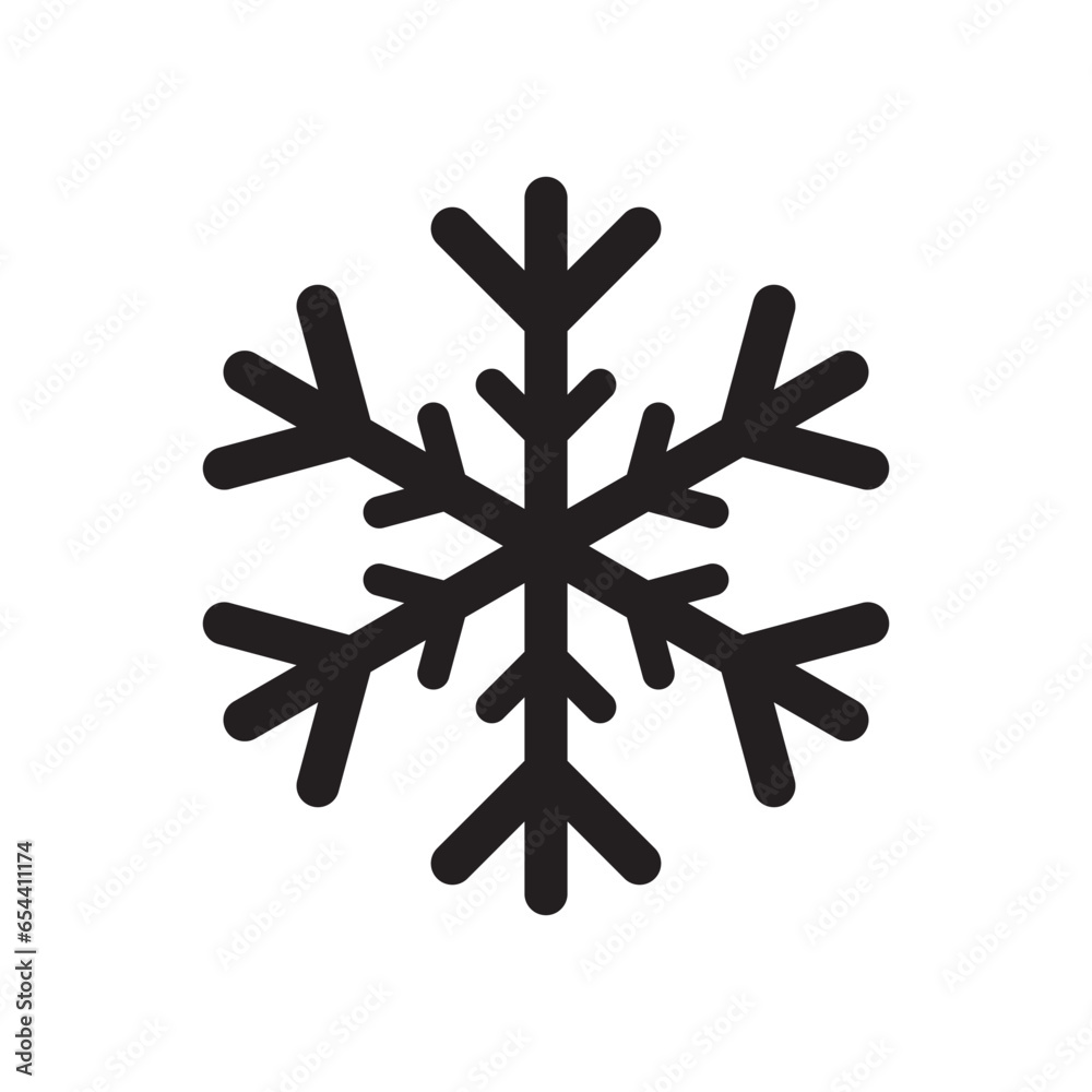 Winter snowflake vector icon. Snow flat sign design. Snowflake linear icon. Snowflake symbol pictogram. Crystal snow UX UI icon Winter snowflake vector icon. Snow flat sign design. Snowflake linear icon. Snowflake symbol pictogram. Crystal snow UX UI icon
