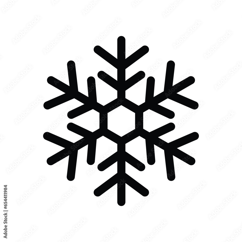 Winter snowflake vector icon. Snow flat sign design. Snowflake linear icon. Snowflake symbol pictogram. Crystal snow UX UI icon Winter snowflake vector icon. Snow flat sign design. Snowflake linear icon. Snowflake symbol pictogram. Crystal snow UX UI icon