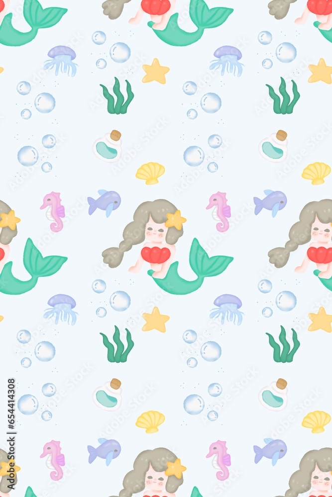 Sea ocean underwater pattern background Sea ocean underwater pattern background