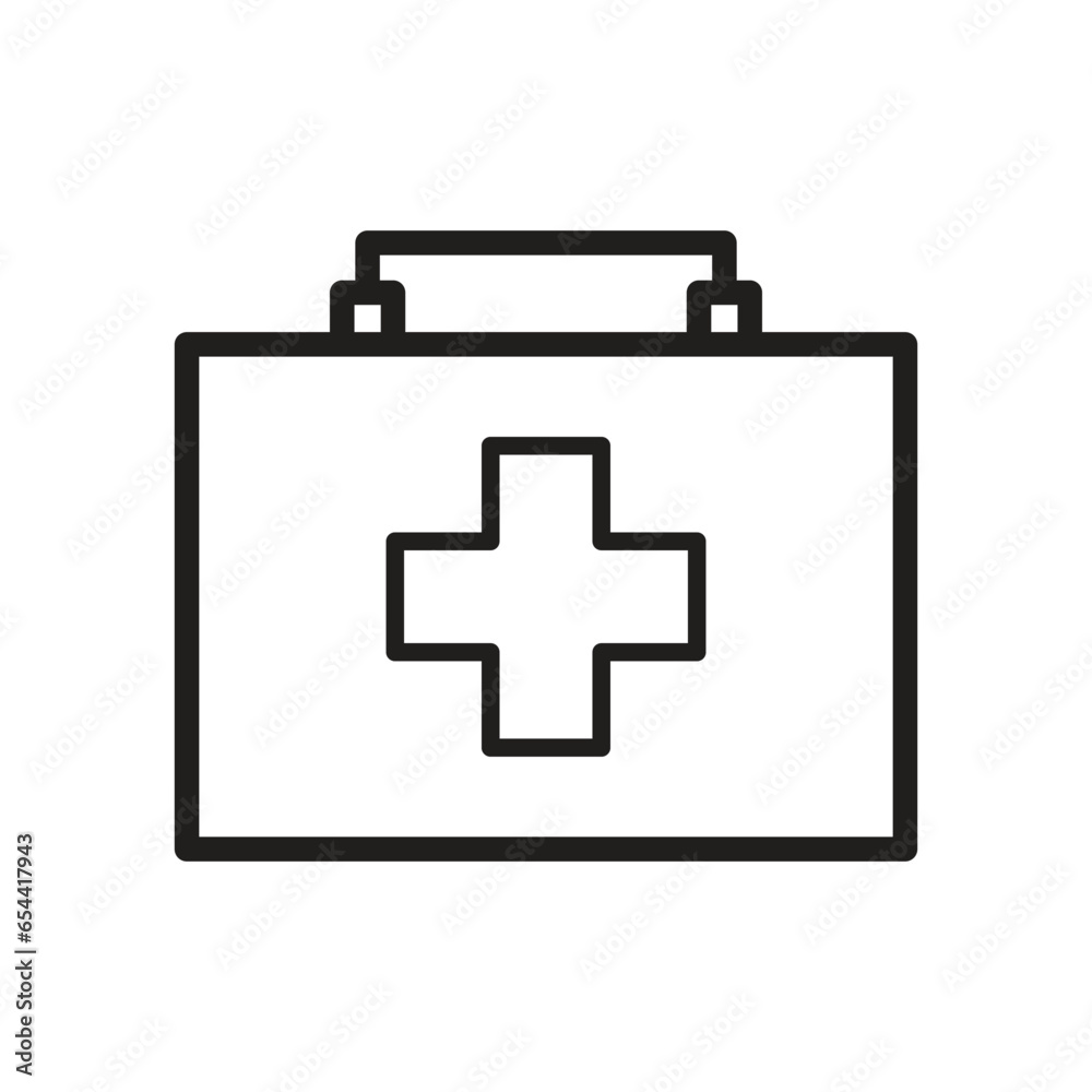 FIRST AID KIT BASIC ICON FIRST AID KIT BASIC ICON