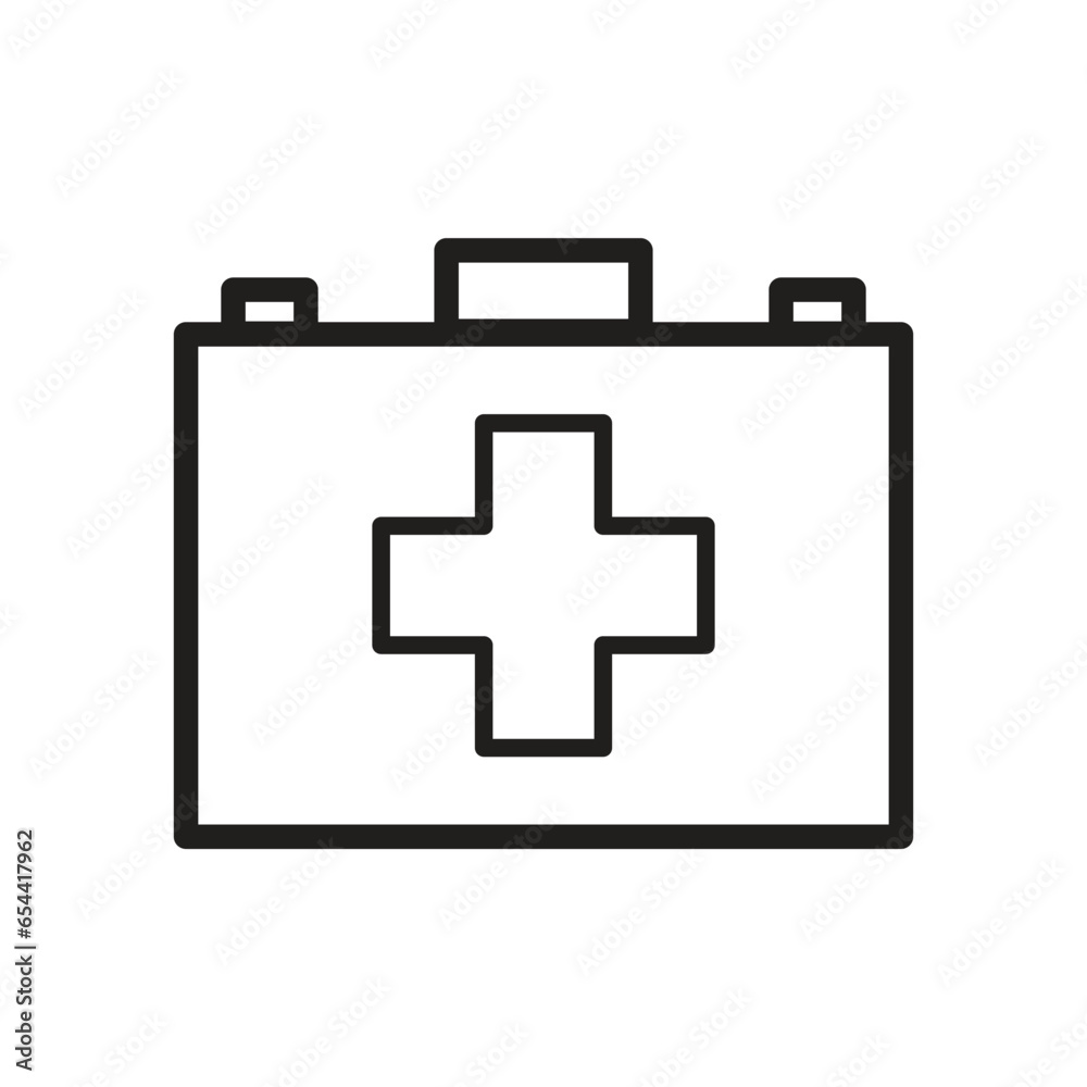 FIRST AID KIT BASIC ICON FIRST AID KIT BASIC ICON