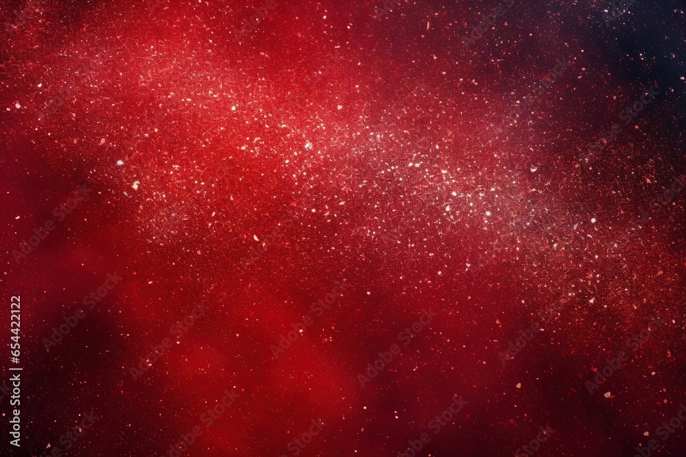 Red Reverie: A tapestry of glittering texture, confetti's rhythmic dance, and grunge's subtle noise create a symphony, capturing shades of red through photography's artful grain Red Reverie: A tapestry of glittering texture, confetti's rhythmic dance, and grunge's subtle noise create a symphony, capturing shades of red through photography's artful grain
