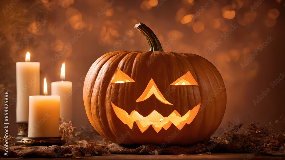 Fototapeta premium Halloween Pumpkin