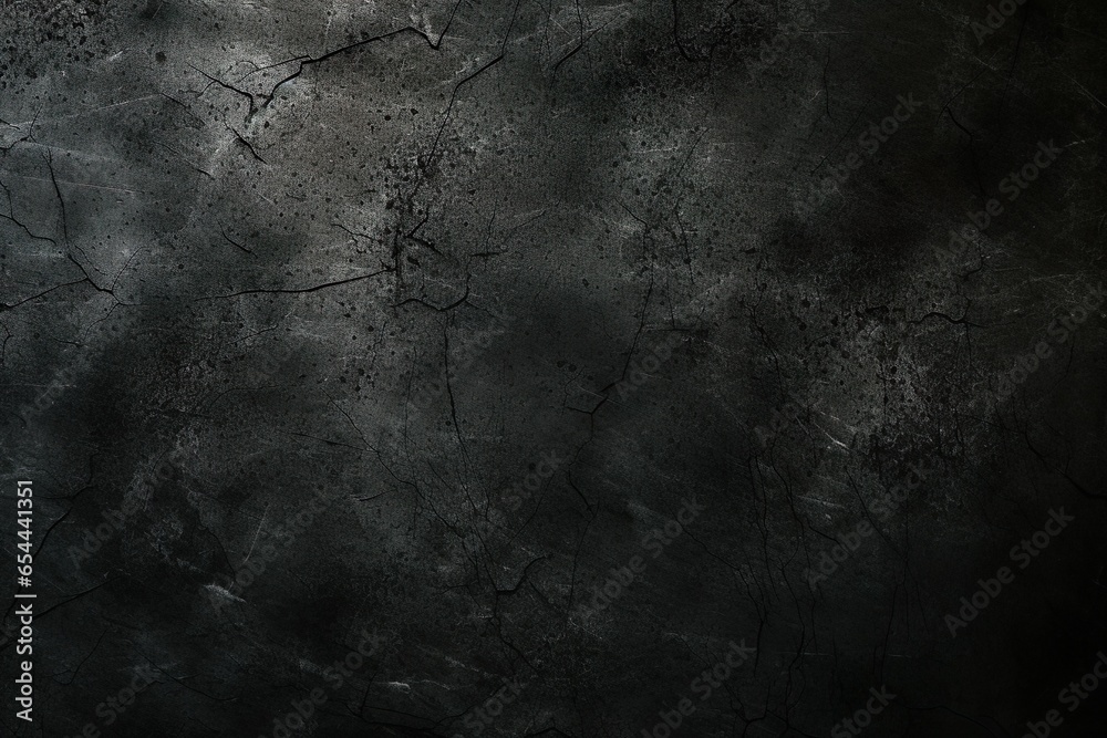 Obraz premium abstract black textured background with scratches | Generative AI