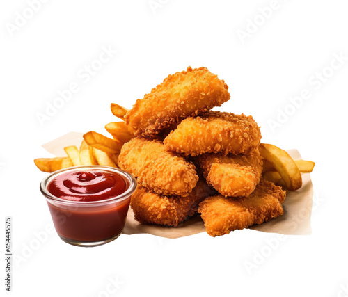 Chicken Nuggets and French ...