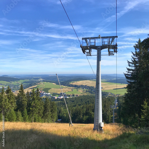 summer on the hillside