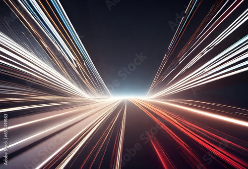 abstract light streak background with lines