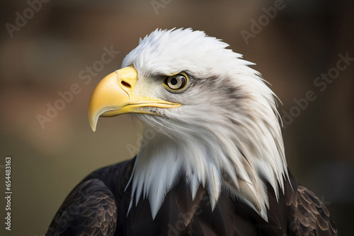 Wildlife Majestic eagle in the wild