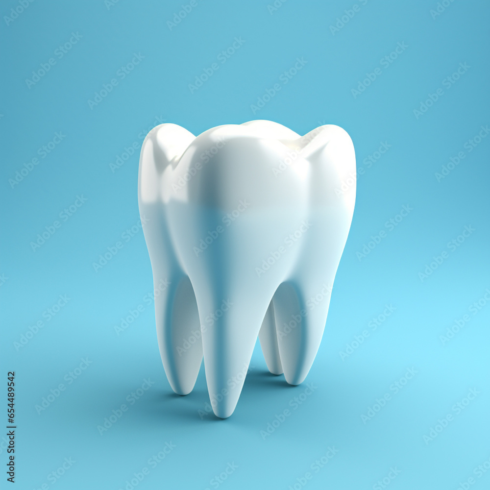 White teeth in a colorful background White teeth in a colorful background