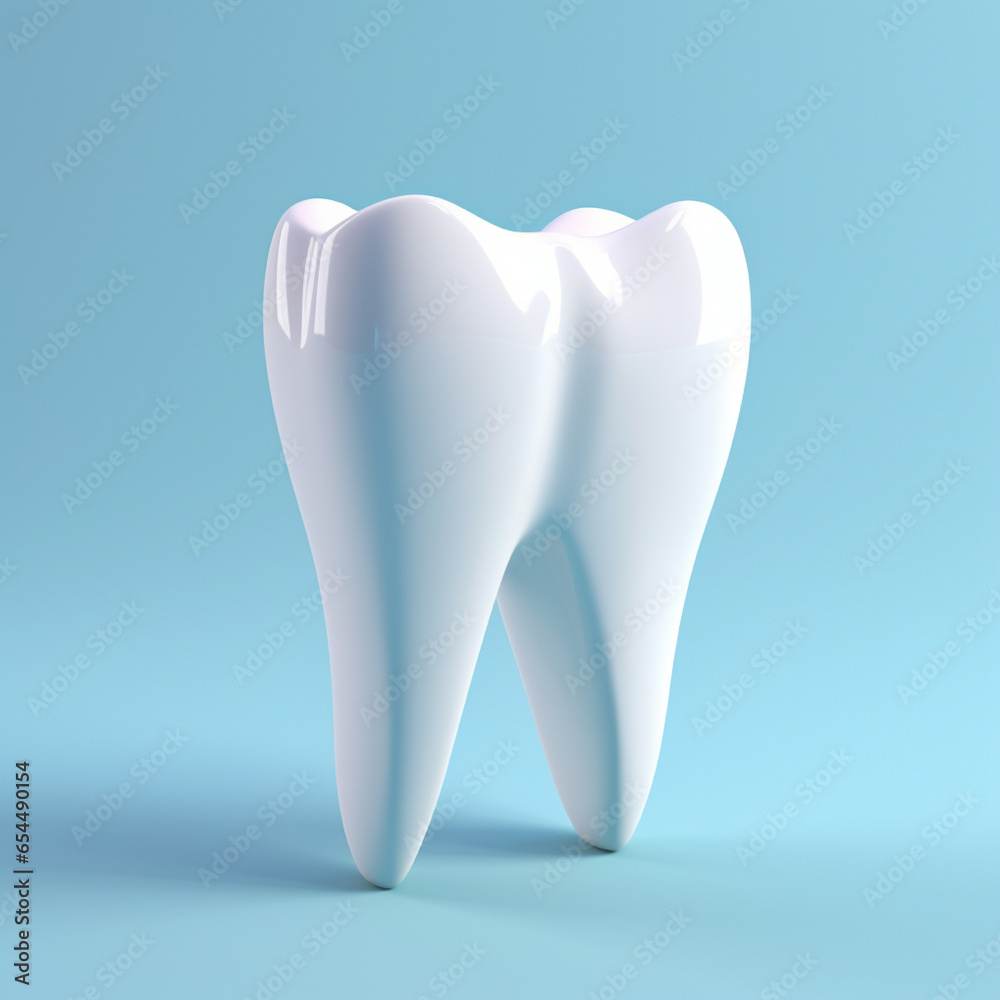 White teeth in a colorful background White teeth in a colorful background