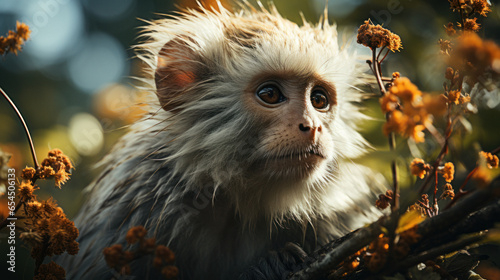 Portrait of a monkey © paul