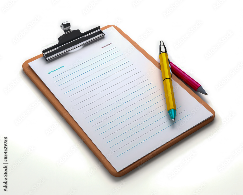 Blank Slate: Notepad on White Backdrop, Iconic Representation for Academic Pursuits and Notation Needs. Blank Slate: Notepad on White Backdrop, Iconic Representation for Academic Pursuits and Notation Needs.