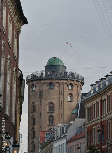 Runder Turm in Kopenhagen in Dänemark