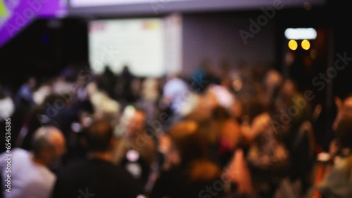 Wallpaper Mural Defocused: Friends having a great time in a lively bar setting Torontodigital.ca