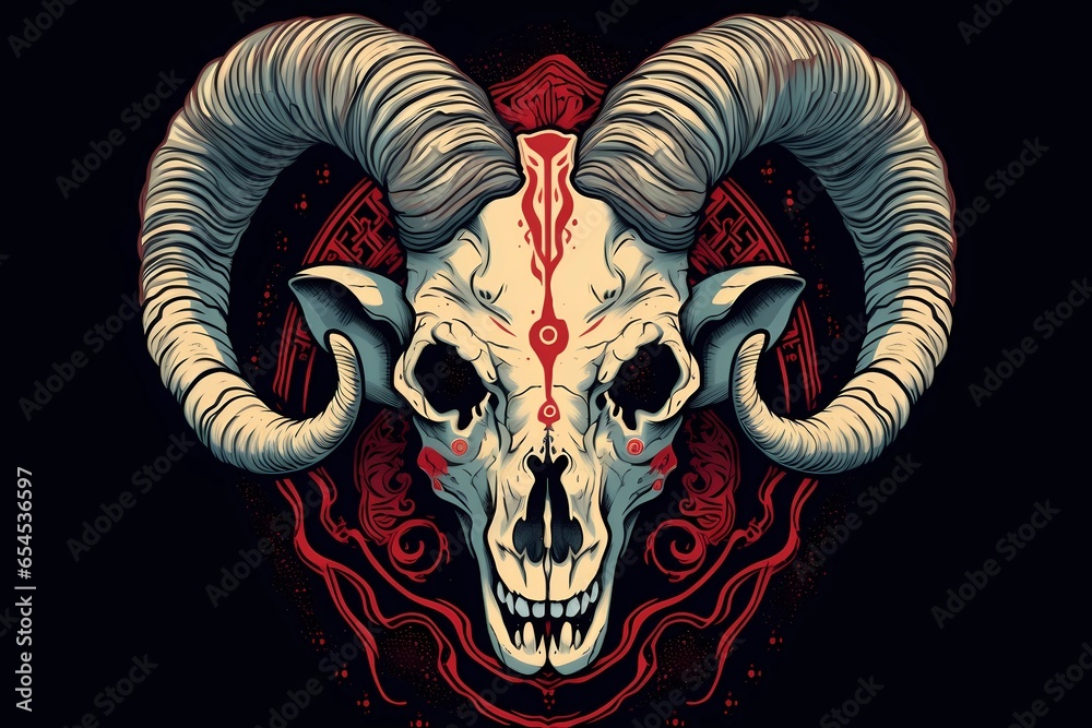 head of a bull