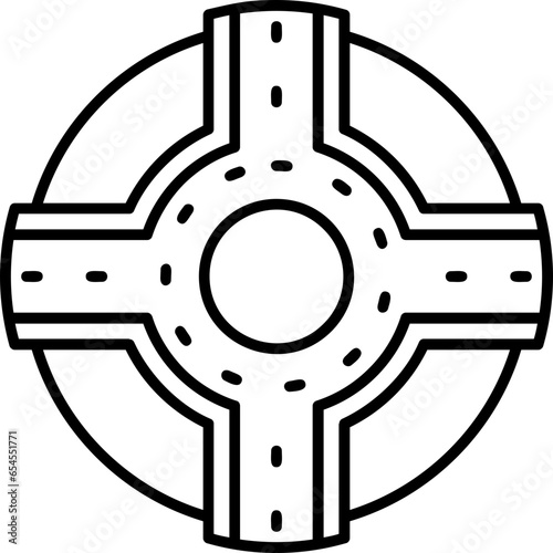 Roundabout Icon