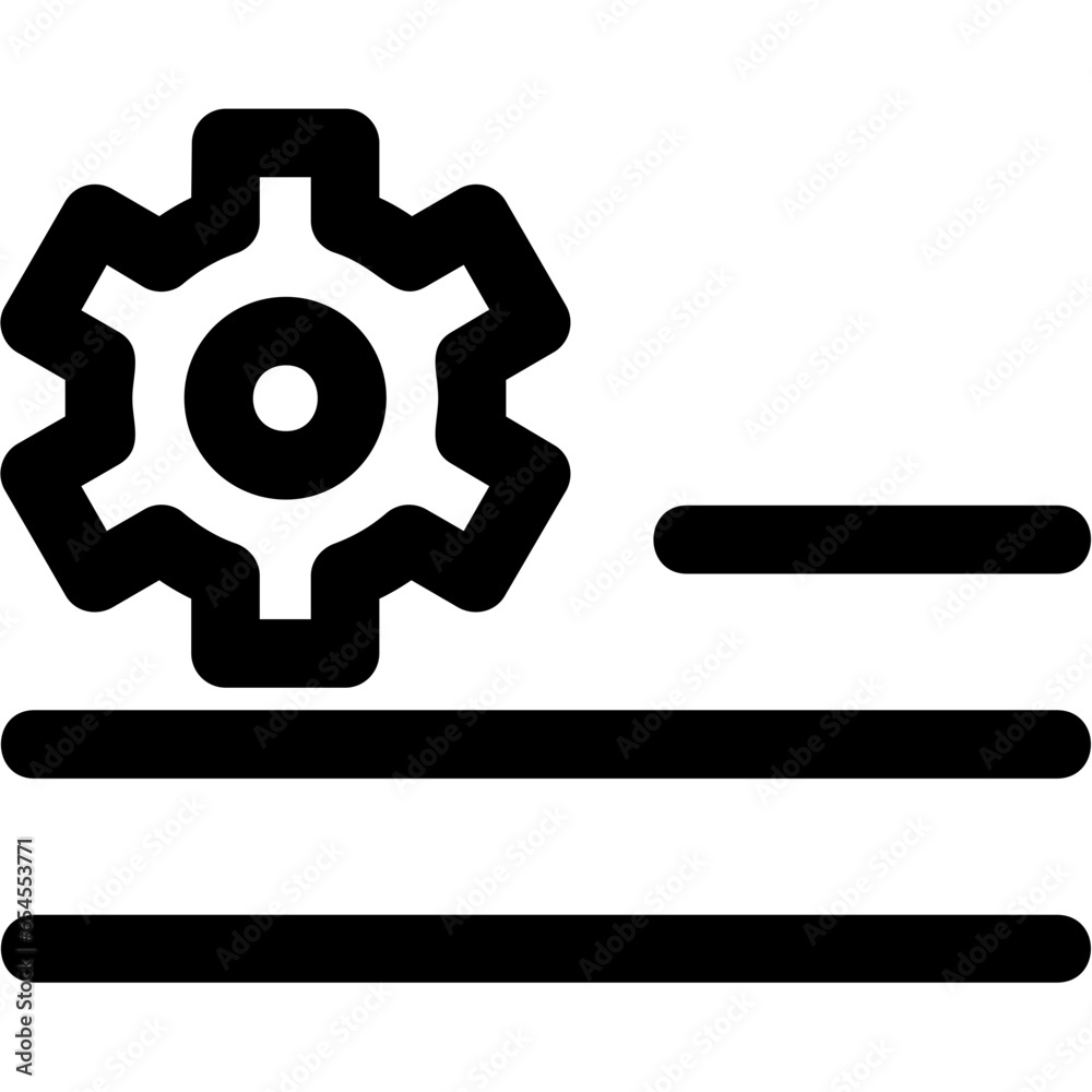Obraz premium Deploy rules Icon