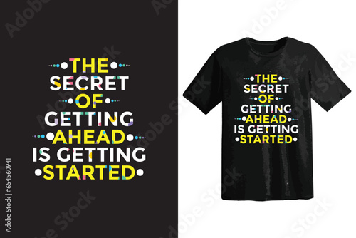  typography t shirt design