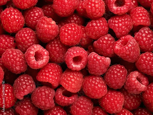 Rasberry fruit background, fresh ripe berries