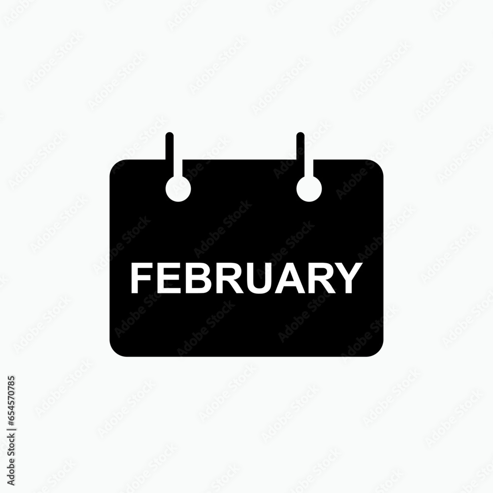 Calendar Icon. Schedule Symbol - Vector. Calendar Icon. Schedule Symbol - Vector.