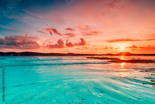 beach at sunset photo, beach photo, beach print
