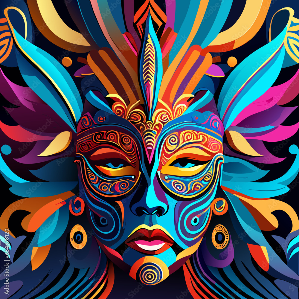 Surreal Face Painting Surreal Face Painting