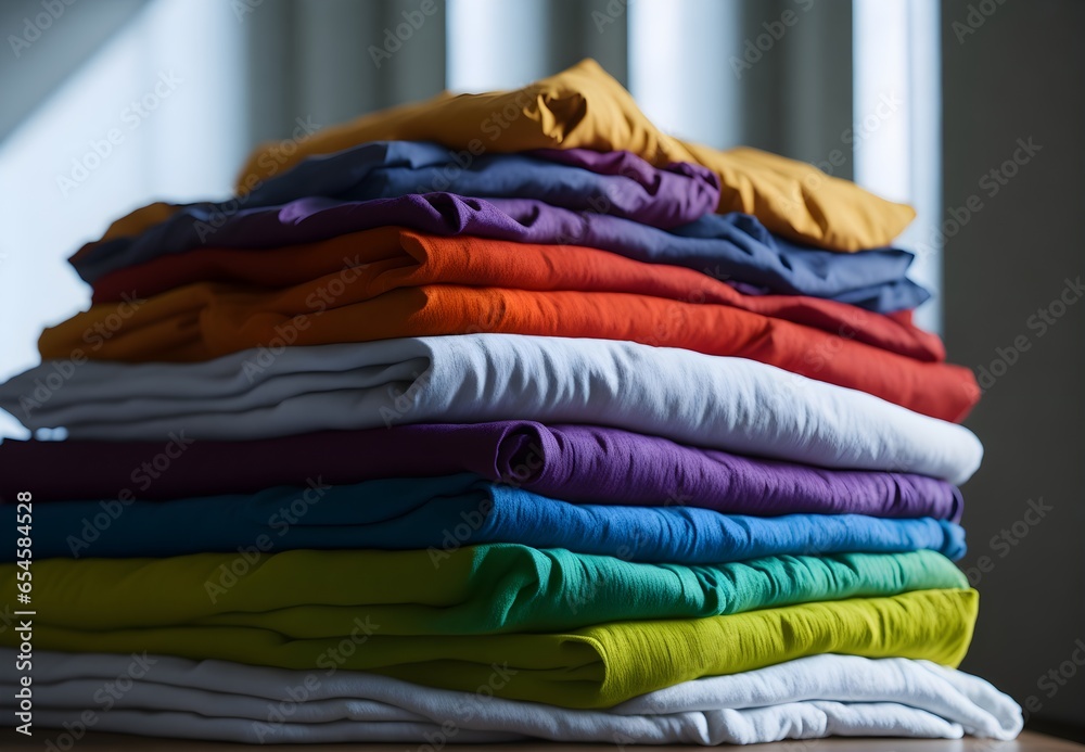 A collection of textured rolls of multi-colored fabric, offering a spectrum of creative possibilities, set against a gently blurred background A collection of textured rolls of multi-colored fabric, offering a spectrum of creative possibilities, set against a gently blurred background