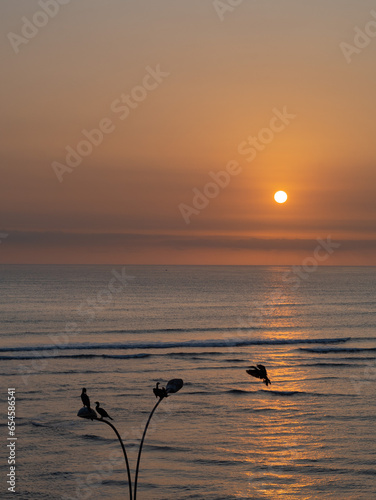 Sunset in Barranco Lima