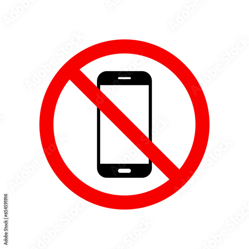 No phone sign