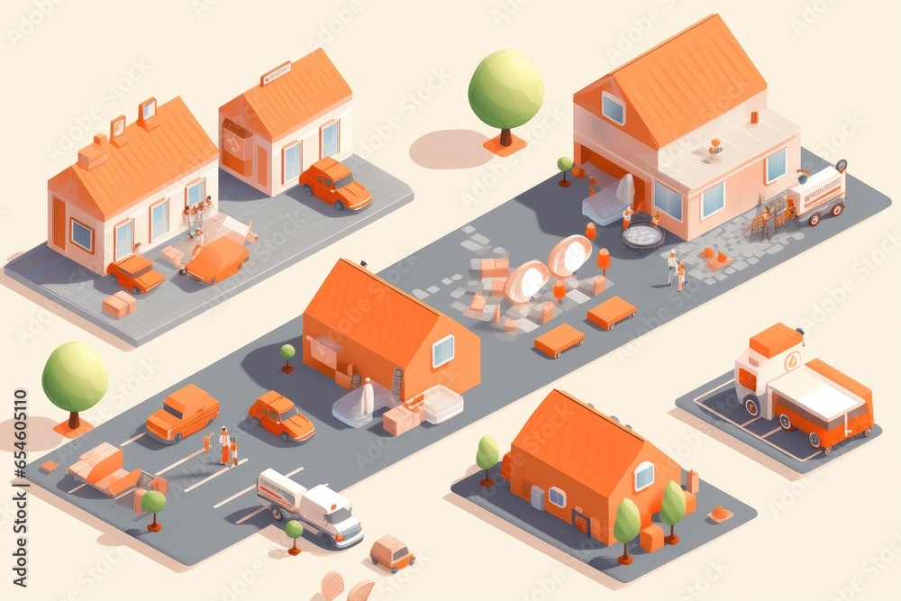 Business, construction work, safety, success in various aspects Generative By AI Business, construction work, safety, success in various aspects Generative By AI