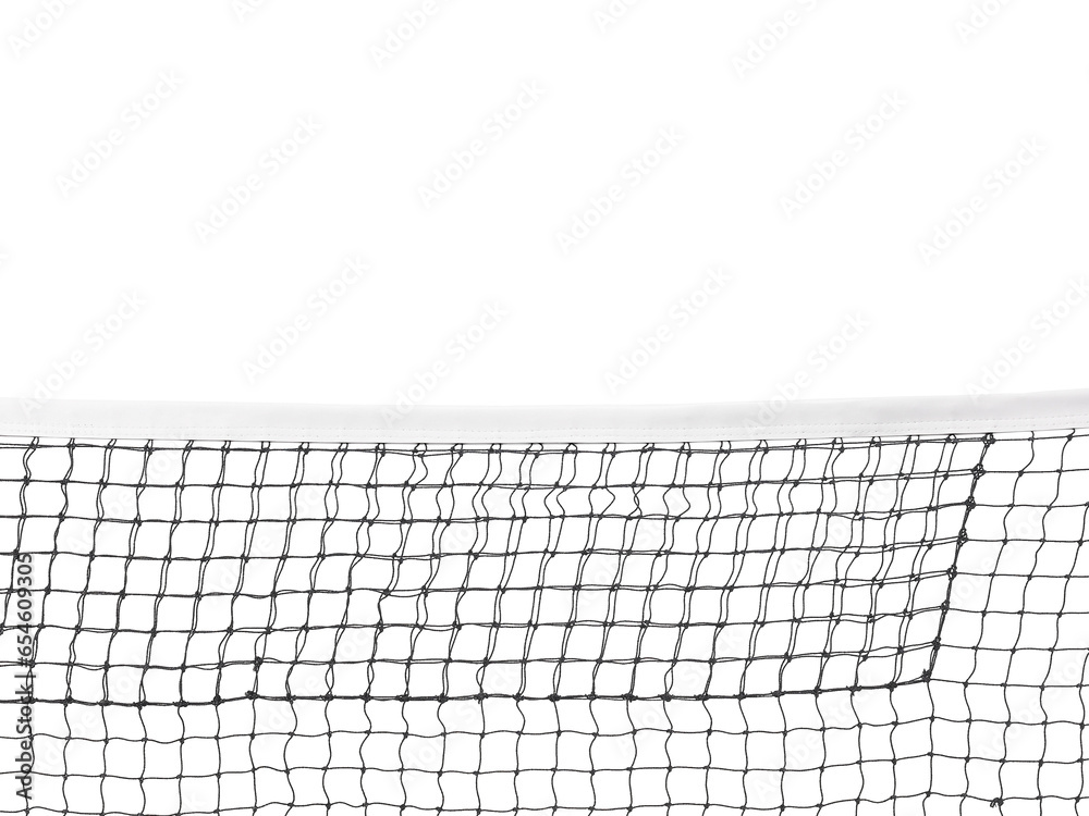 Tennis net isolated PNG transparent - obrazy, fototapety, plakaty 