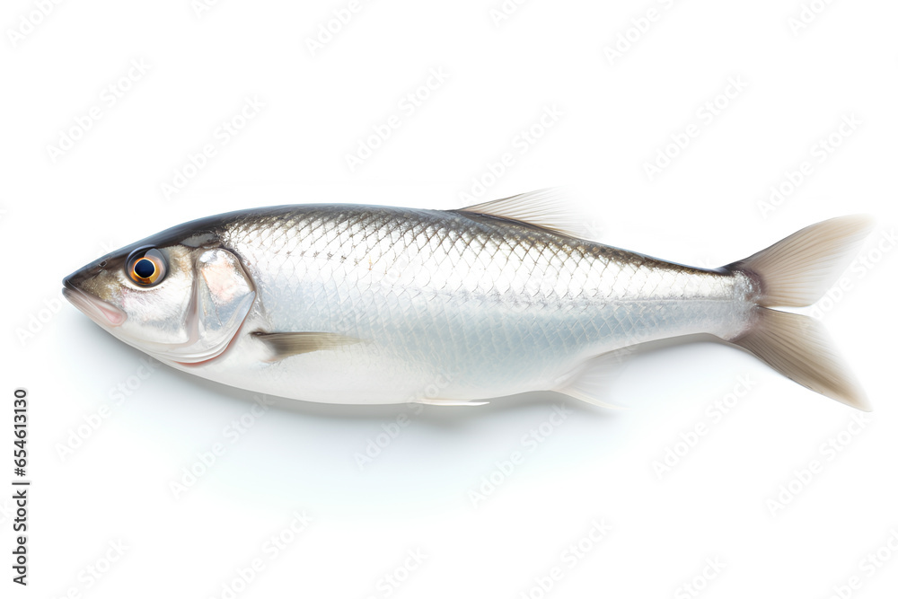 One Fresh Sea Fish Isolated on a Transparent Background, Generative AI One Fresh Sea Fish Isolated on a Transparent Background, Generative AI