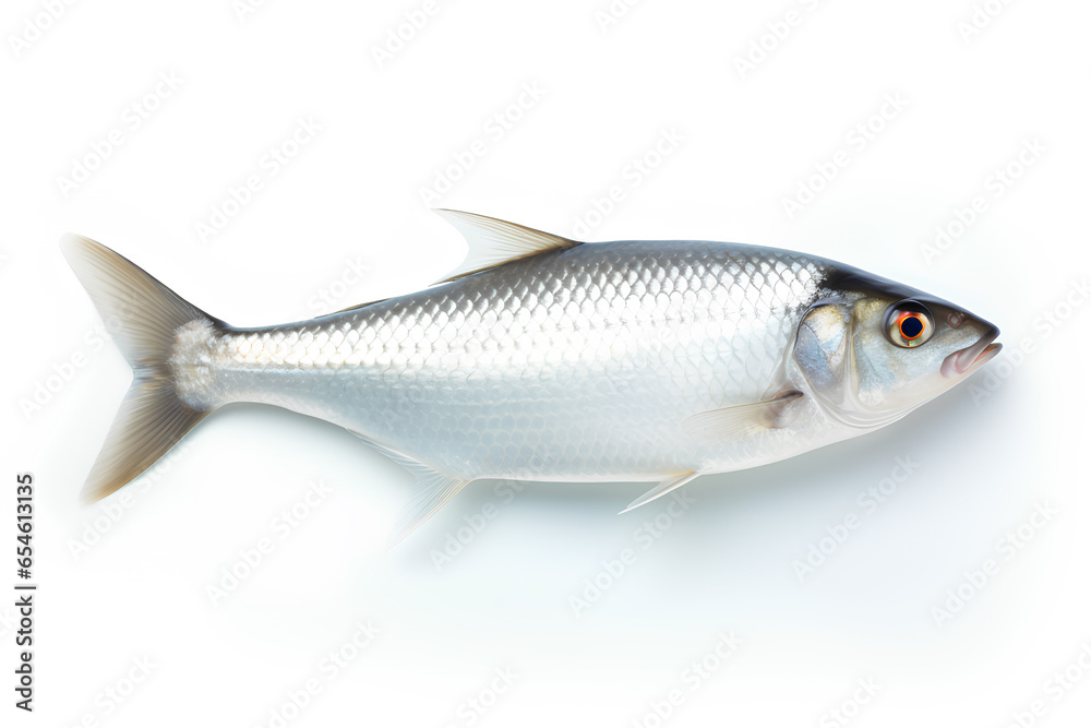One Fresh Sea Fish Isolated on a Transparent Background, Generative AI One Fresh Sea Fish Isolated on a Transparent Background, Generative AI