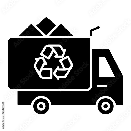 ecological transport icon