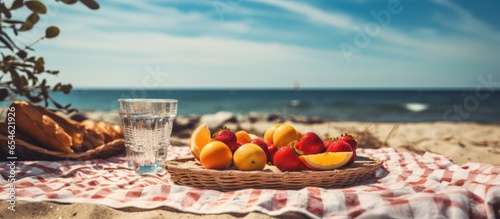 beach picnic