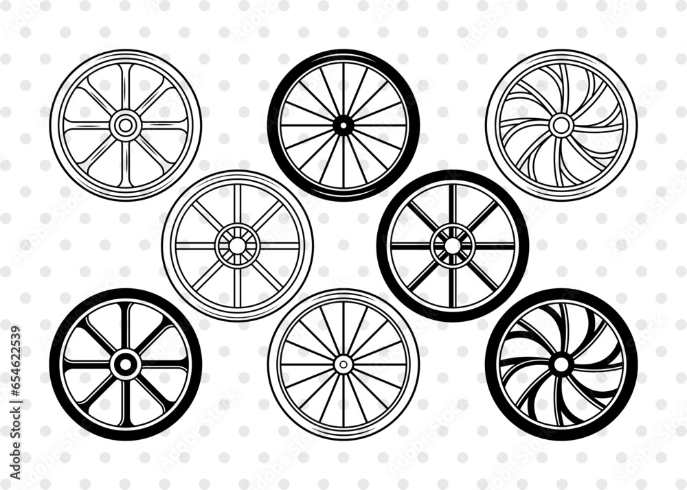 Bicycle Wheel Silhouette, Wheel Svg, Cycle Wheel Svg, Wheel Icon Svg, Cycle Tire Svg, Tire Icon Svg, Cycle Wheel Bundle
Bicycle Wheel Silhouette, Wheel Svg, Cycle Wheel Svg, Wheel Icon Svg, Cycle Tire Svg, Tire Icon Svg, Cycle Wheel Bundle