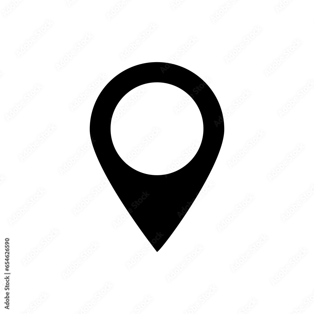 The icon location. Vector. trendy style illustration on white background..eps