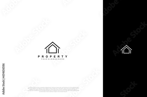 Real Estate icon, Builder, Construction, Architecture and Building Logos. Vector design template

